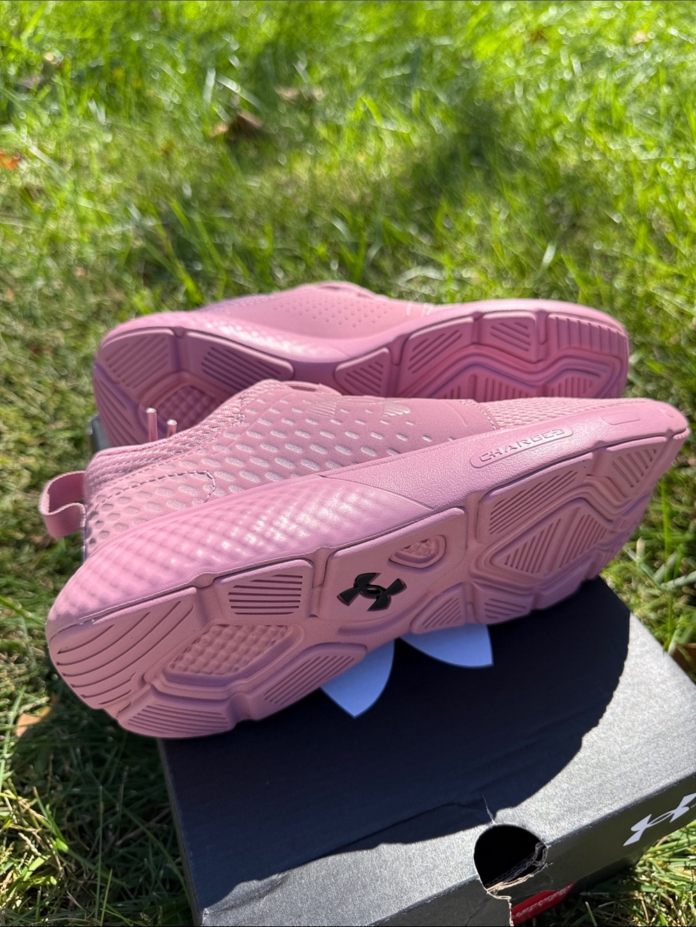 NWB- Under Armour Women’s Pink Lightweight Training Sneakers - Picture 9 of 9